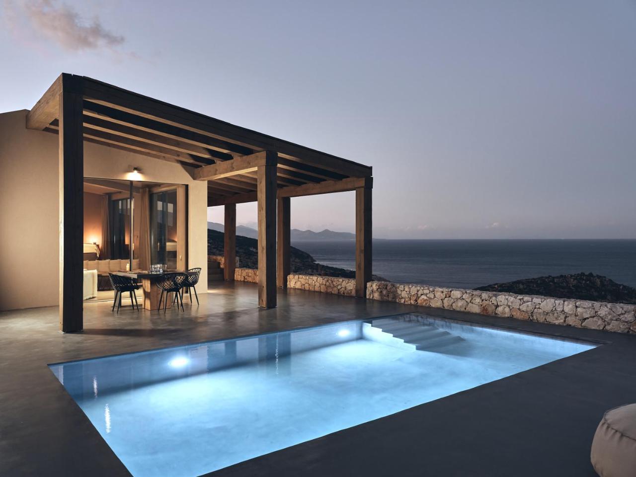 Vais Luxury Villas Agios Nikolaos  Exterior photo